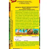 Семена Мелисса лекарственная Холодок , Ц/П,0,1 г