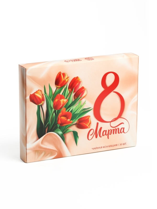 Чай подарочный &laquo;8 Марта: открытка&raquo;, 30 п
