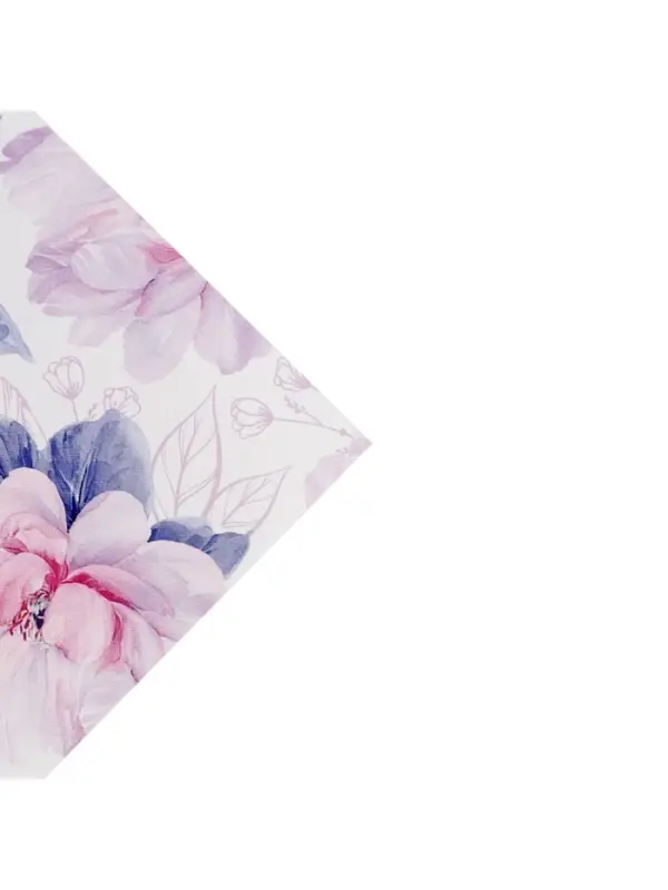 Бумага упаковочная глянцевая &laquo;Нежные цветы&raquo;, 70 х 100 см