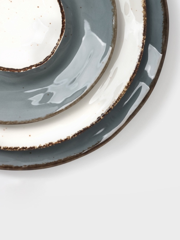 Тарелка  Magistro "Alpine Frost" 27см    27х3,5 цвет белый