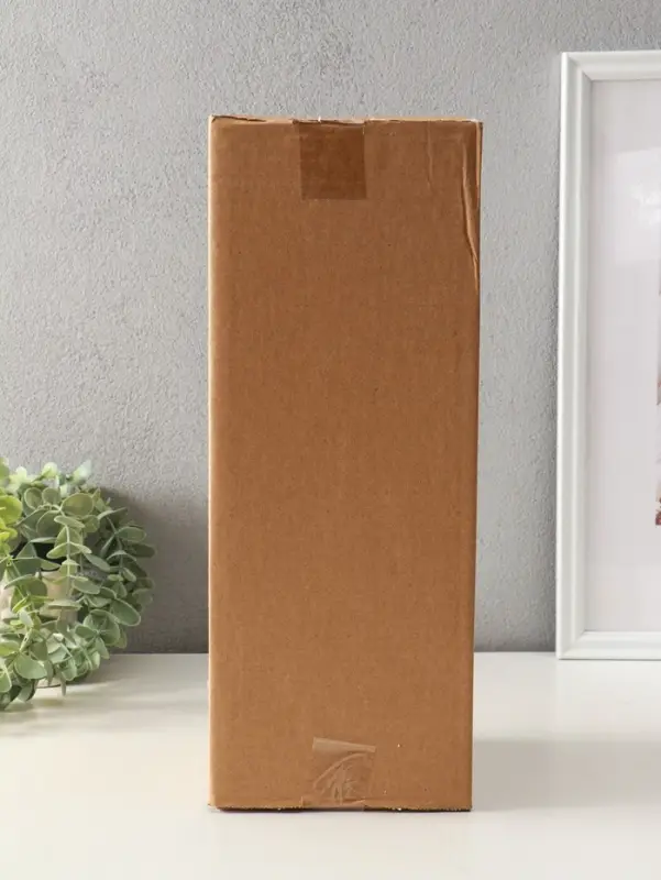 Сувенир полистоун "Африканка в горчичном наряде с зонтом" 11,5х11,5х36,5 см