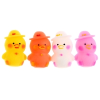 Мялка &laquo;Уточка&raquo; с пастой, цвета МИКС