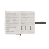 Ежедневник недатированный формат А5, с хлястиком, 112л, линия, пвх, Зеленый