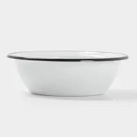 Миска 1 л белая (без декора)