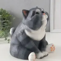 Фигурка (гипс) Кот ПРЯНИК 18,5х16,5х18 см