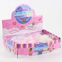 Сквиш антистресс - игрушка &laquo;Кошачья лапка&raquo;, с пушистой посыпкой, МИКС