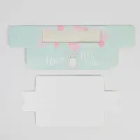 Коробка для макарун, кондитерская упаковка &laquo;Люблю твою улыбку&raquo;, 5.5 х 18 х 5.5 см