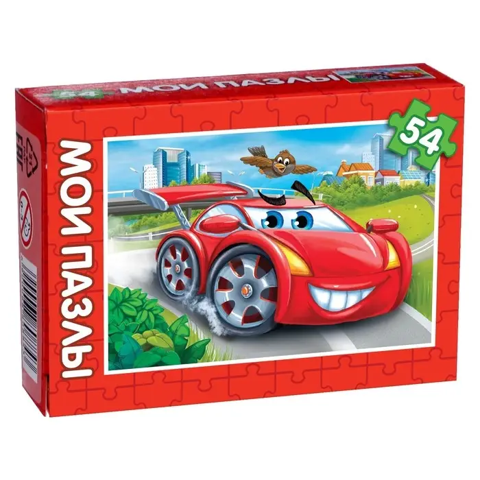 Пазл детский &laquo;Крутые гонки №6&raquo;, 54 элемента