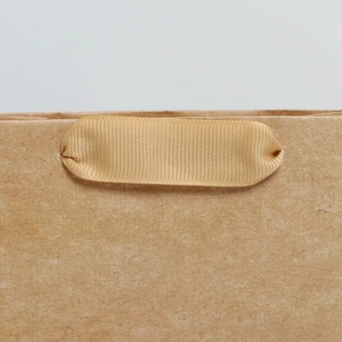 Пакет подарочный ламинированный, упаковка, &laquo;Крафтовый&raquo;, S 12 х 15 х 5.5 см