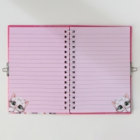 Блокнот на замочке А6, 50 л &laquo;С 8 Марта&raquo;