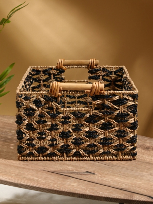 Корзина плетеная 45х30х20 см, сиграсс