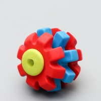 Игрушка жевательная "Неровности судьбы", TPR, 7 см, жёлтая/красная/голубая