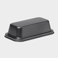 Форма для выпечки Доляна &laquo;Жаклин&raquo;, 15,5&times;8,5 см, антипригарное покрытие, цвет чёрный