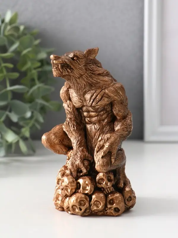 Фигура &laquo;Оборотень&raquo;, 12&times;7.5&times;7.5 см, бронза