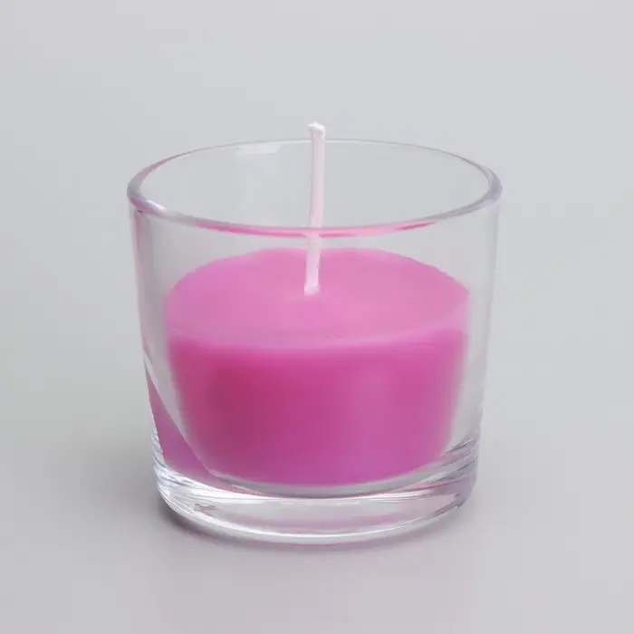 Свеча ароматическая в стакане АЛАНИЯ "Нежная Орхидея", 5,5 см