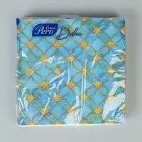 Салфетки бумажные трёхслойные &laquo;Витраж&raquo;, 33х33, 20 шт