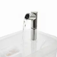 Фонтан для кошек и собак 1,5 л, 16,5 х 13 х 12 см, евророзетка, прозрачный