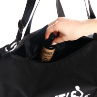 Сумка спортивная мужская, TEXTURA, маленький размер, цвет чёрный