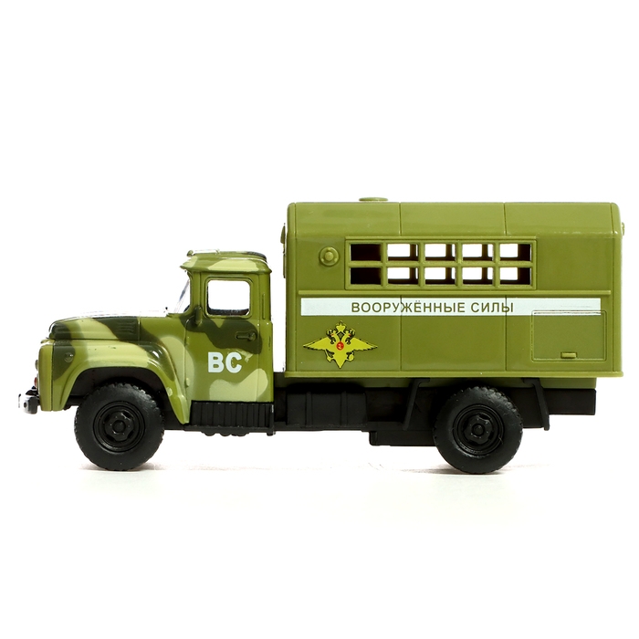 Грузовик металлический &laquo;ЗИЛ. Армия&raquo;, 1:52, инерция