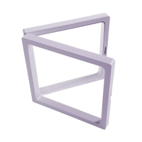 Подставка для украшений &laquo;Ромб&raquo;, 11&times;11 см, цвет белый