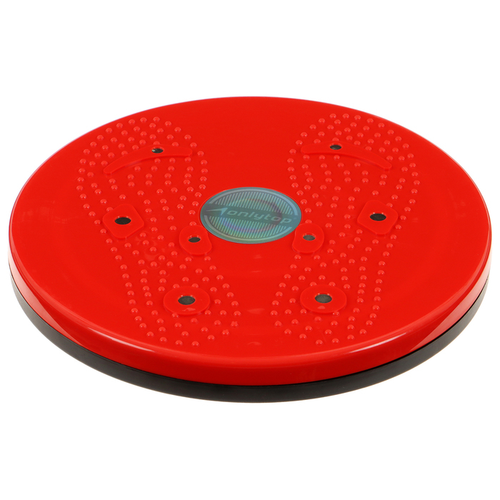 Диск здоровья ONLYTOP, с магнитными вставками, d=25 см, цвета МИКС