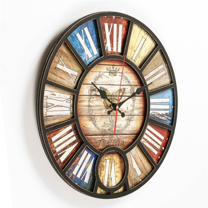 Часы настенные, серия: Лофт, d-40 см