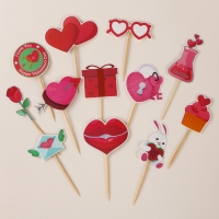 Шпажки &laquo;Для влюблённых&raquo;, набор 12 шт.