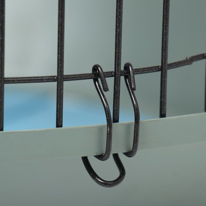 Клетка для корелл круглая &laquo;Рио&raquo;, 40 x 83 см, микс цветов