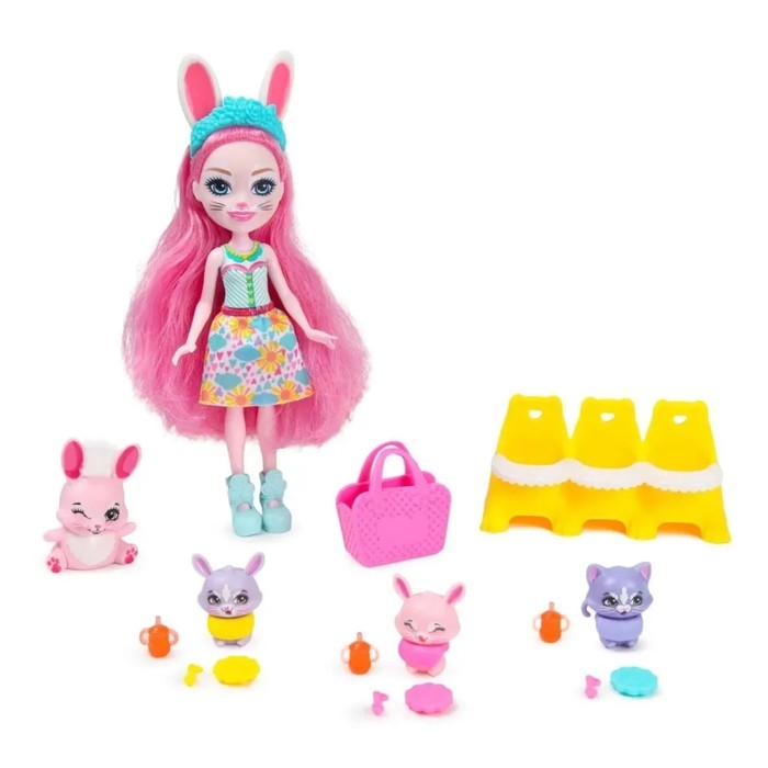 Игровой набор &laquo;Энчантималс. Бри Банни и Твист &mdash; лучшие друзья малышей&raquo;