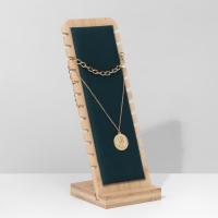 Подставка под цепочки, на 12 мест, 10&times;10&times;26, цвет морской