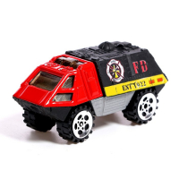 Машина металлическая &laquo;Пожарные&raquo;, набор 10 шт.