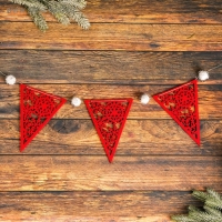 Набор для создания новогодней гирлянды &laquo;Флажки&raquo;