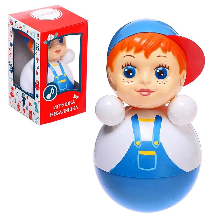 Неваляшка &laquo;Мальчик&raquo;, в художественной упаковке