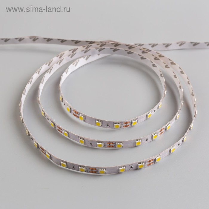 Светодиодная лента Ecola STD 5 м, IP20, SMD5050, 60 LED/м, 14.4 Вт/м, 12 В, 4200К