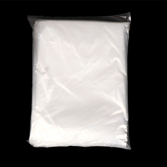 Плёнка полиэтиленовая 80 мкм, прозрачная, длина 10 м, ширина 3 м, рукав (1.5 м &times; 2), Эконом 50% , Greengo