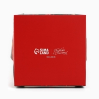 Складная коробка под маленький торт &laquo;Роскошная ёлка&raquo;, 15 х 15 х 18 см, Новый год