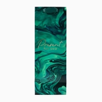 Пакет подарочный ламинированный под бутылку, упаковка, Present for you, 13 x 36 x 10 см