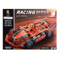 Конструктор металлический &laquo;Гонка&raquo;, 287 деталей