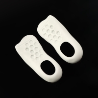 Полустельки для обуви, M р-р, 16 &times; 7 см, пара, цвет белый