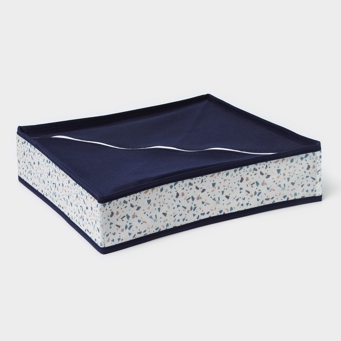 Органайзер для хранения белья Доляна &laquo;Мармелад&raquo;, 7 ячеек, 34&times;30&times;8 см, цвет белый