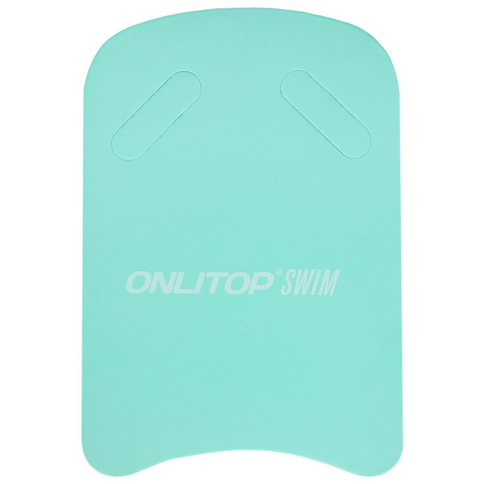 Доска для плавания ONLYTOP, 39х27х4 см, цвета МИКС