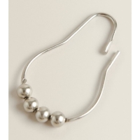 Набор крючков для штор Доляна, 12 шт, цвет хромированный