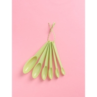 Набор мерных ложек Доляна &laquo;Изящество&raquo;, 6 шт, 13&times;3 см, цвет МИКС