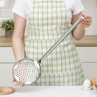 Шумовка &laquo;Поварская&raquo;, d=17 см, длина ручки=38 см, цвет серебряный