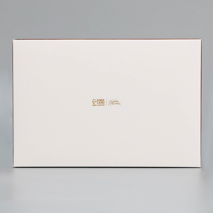 Коробка для капкейков, кондитерская упаковка двухсторонняя, 6 ячеек &laquo;Розы&raquo;, 25 х 17 х 10 см