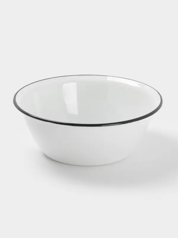 Миска 4 л белая (без декора)