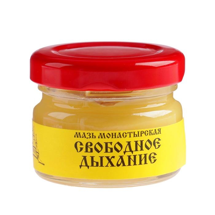Мазь монастырская &laquo;Бизорюк. Свободное дыхание&raquo;, 28 мл