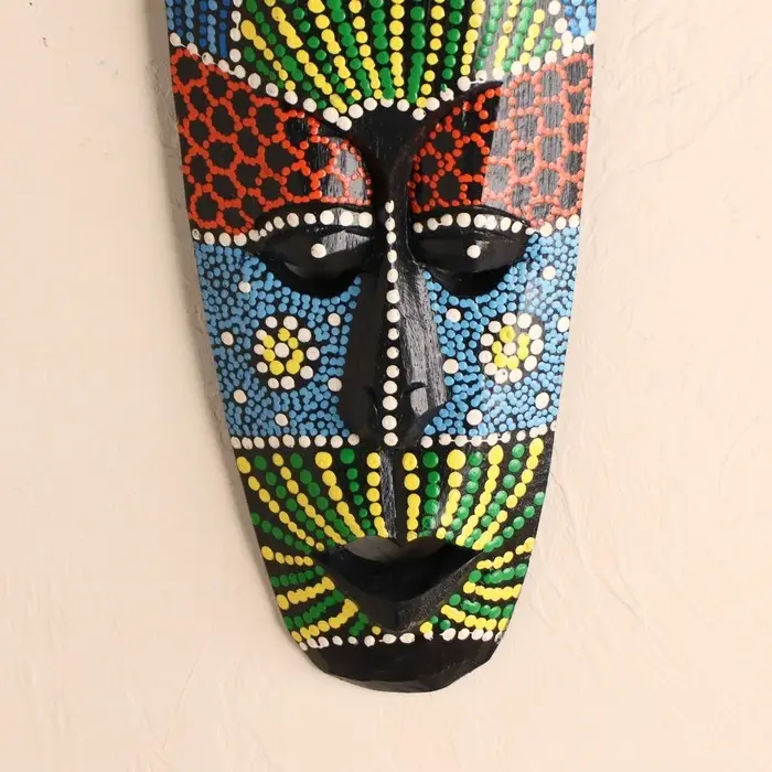 Маска дерево "Бурунг" 32,5х15,5х4 см МИКС