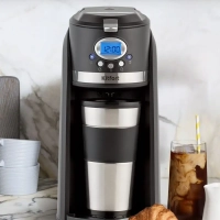 Кофемашина КТ-797 кофеварка капельная с термокружкой 420 мл