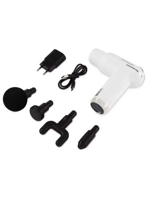 Массажер перкуссионный H-MG898, белый